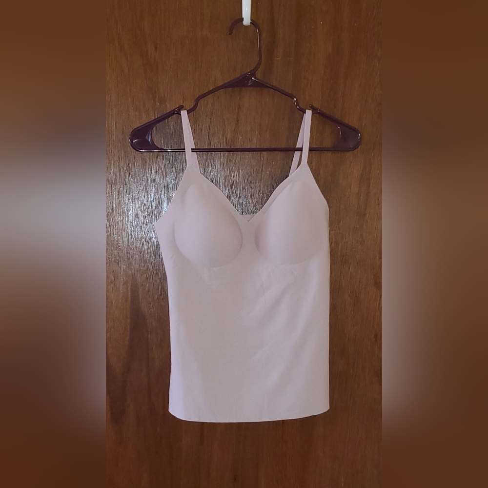 Artdear Cami Tank Top with Built-In Bra Sz Medium
